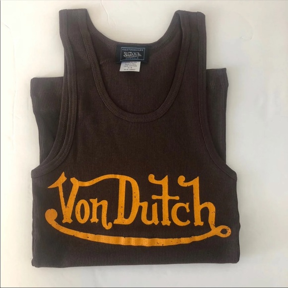 NWT LIMITED Von Dutch ribbed tank - Picture 2 of 3